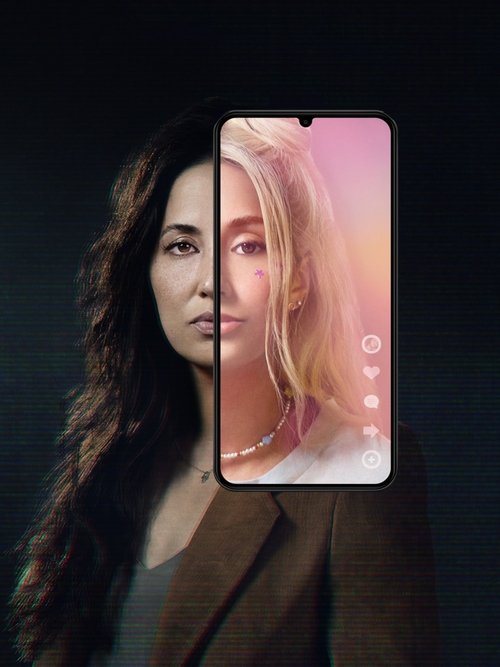 Encubierta en la red Poster