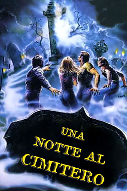 Una notte al cimitero (1988) poster