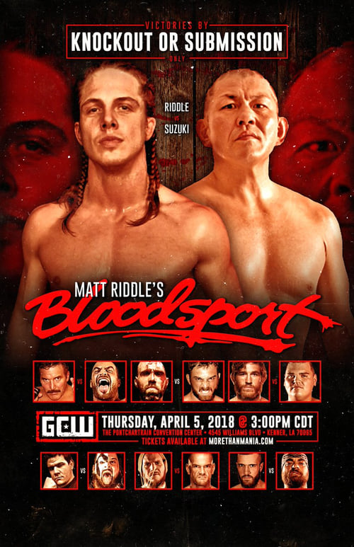 Watch Matt Riddle's Bloodsport Online 4Shared