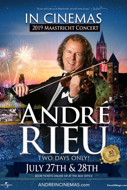 Poster for André Rieu 2019 Maastricht Concert - Shall We Dance?