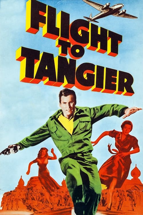 Poster Flight to Tangier 1953