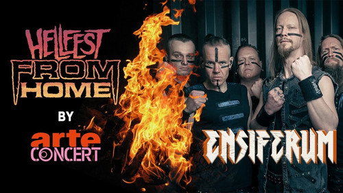 Ensiferum - Hellfest - ARTE Concert 2021 Backdrop Blur