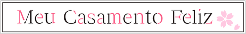 Meu Casamento Feliz - Logo 3