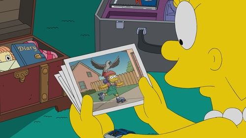 Poster della serie The Simpsons