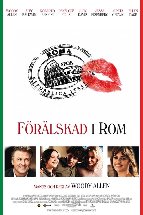 To Rome with Love poster