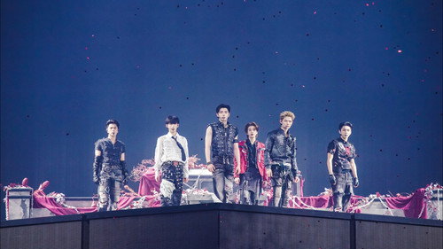 Backdrop for ENHYPEN WORLD TOUR 'BLOOD SAGA'