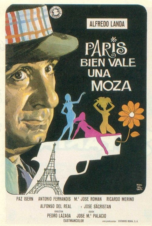 París bien vale una moza movie poster player