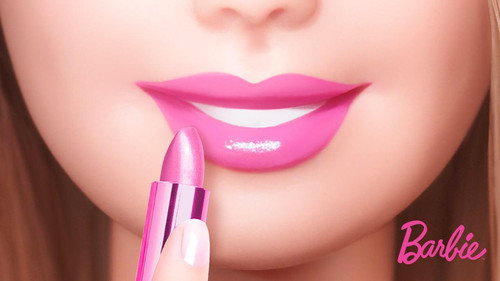 Zing Mee Met Barbie Backdrop Blur
