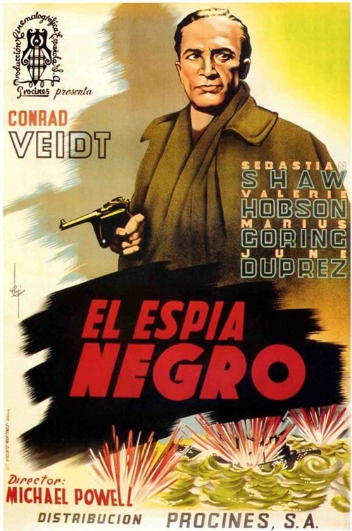 The Spy in Black poster