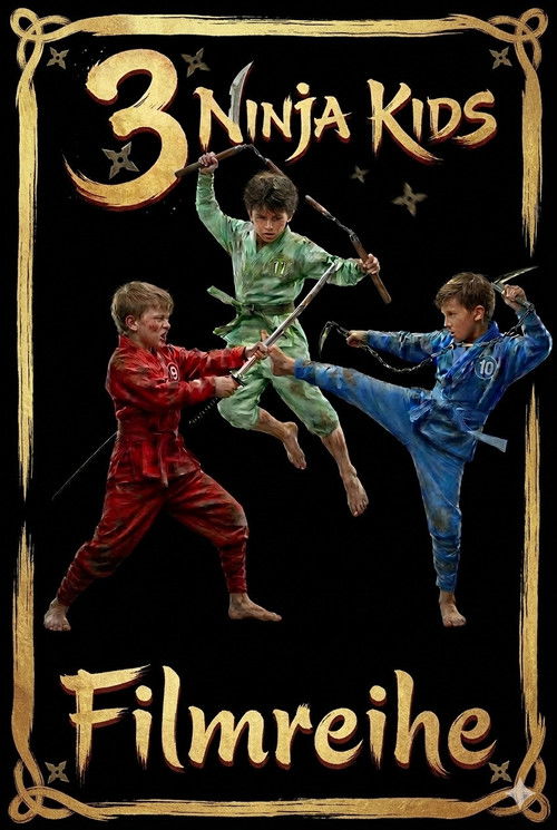 Pòster de 3 Ninja Kids Collection