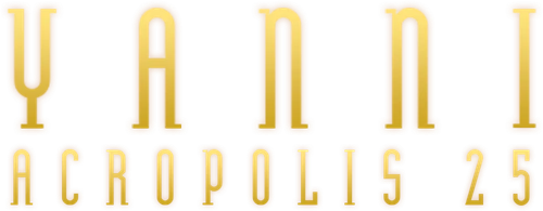 Yanni - Live at the Acropolis - 25th Anniversary logo