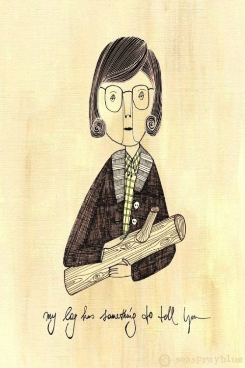 I Know Catherine, the Log Lady poster