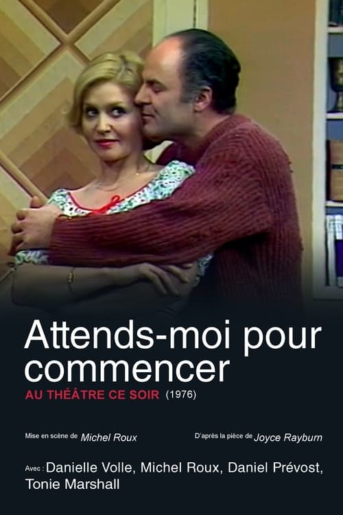 Poster Attends-moi pour commencer 1984
