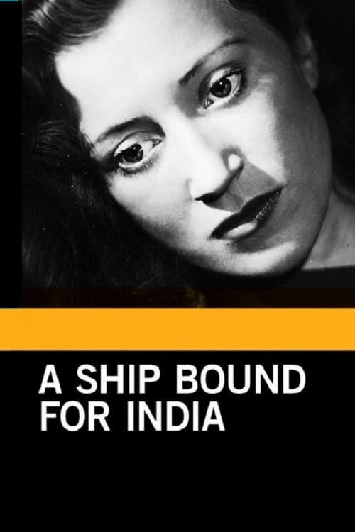 Poster Skepp till India land 1947
