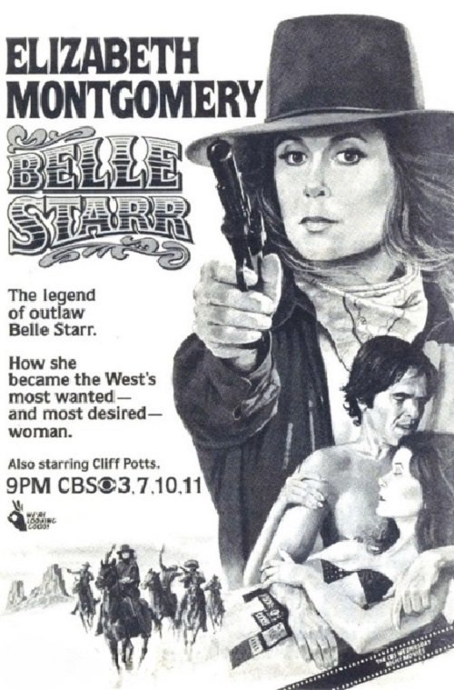 Belle Starr movie poster player