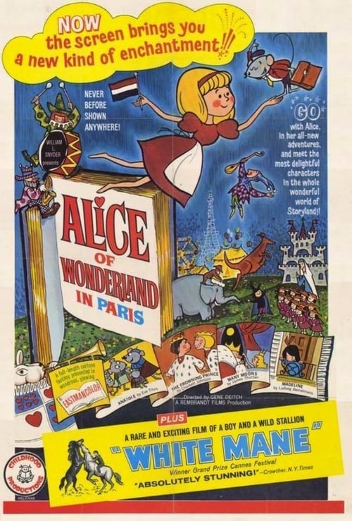 Alice of Wonderland in Paris poster