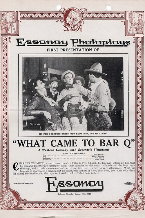 What Came to Bar Q (1914)