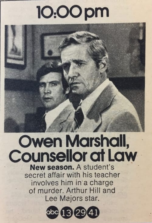 Owen Marshall: Counselor at Law, S03 - (1973)