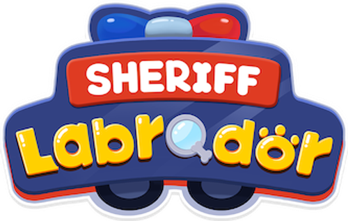 Sheriff Labrador: Save the Mango Festival Logo