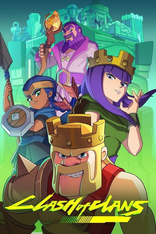 Póster oficial de Clash-A-Rama (2016) - Animation