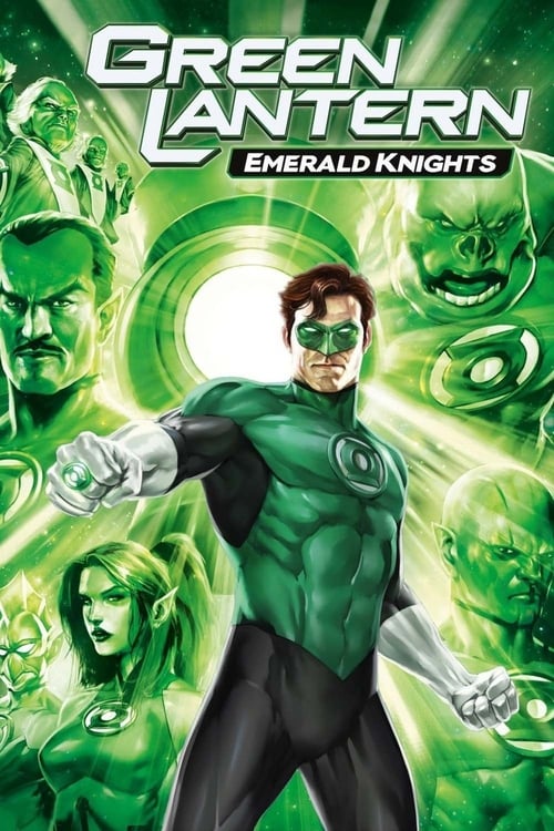 Grootschalige poster van Green Lantern: Emerald Knights
