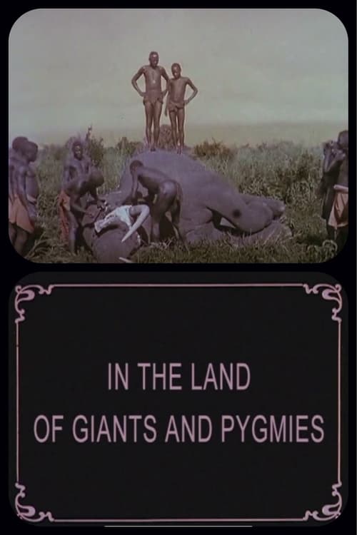 Poster In the Land of Giants and Pygmies 1925