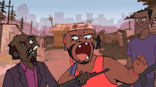 Who Killed Captain Alex?: The Rushian Masinary Backdrop Blur