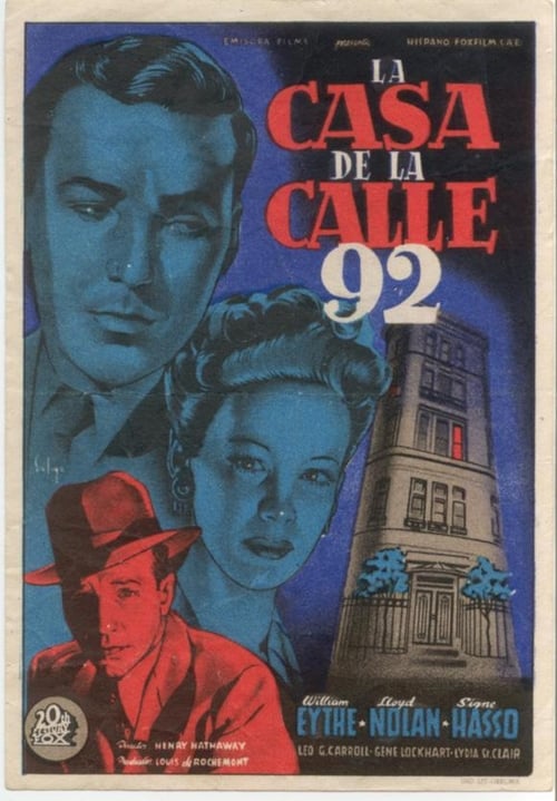 The House on 92nd Street poster