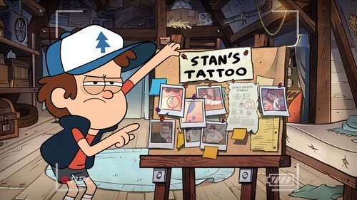 Dipper's Guide to the Unexplained - Stan's Tattoo