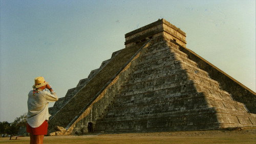 Incidents of Travel in Chichen Itza Backdrop Blur