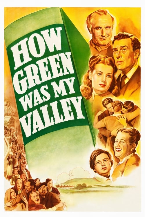 Grootschalige poster van How Green Was My Valley