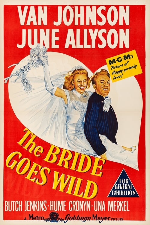 The Bride Goes Wild poster