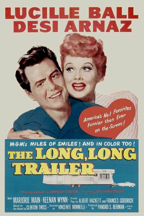 The Long, Long Trailer (1954) poster