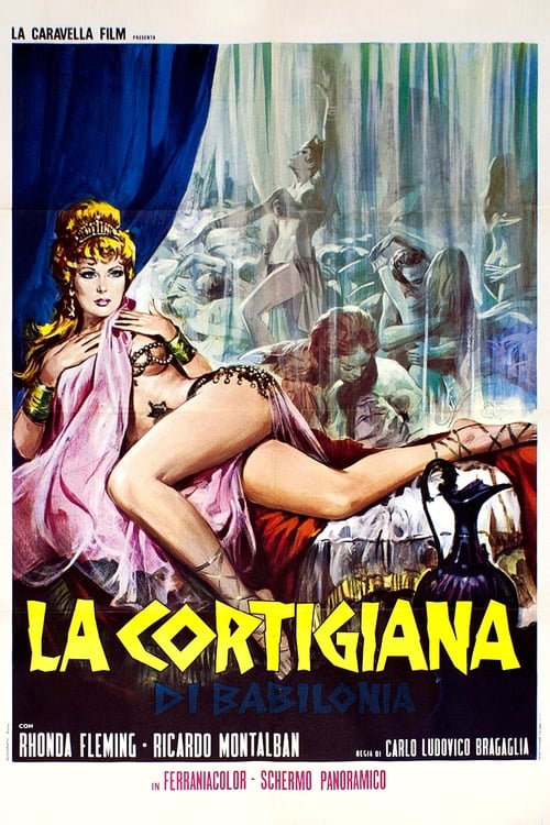 La cortigiana di Babilonia (1954) poster