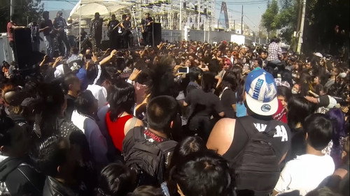 Mexico Capital Punk Backdrop Blur