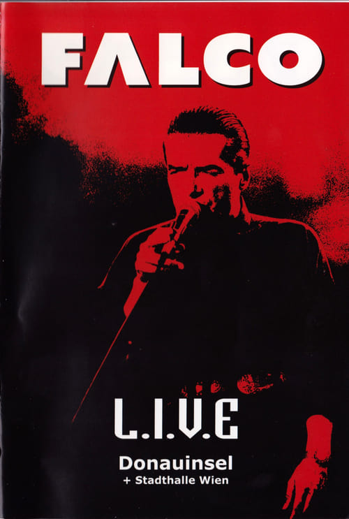 Poster Falco - L.I.V.E Donauinsel + Stadthalle Wien 2004