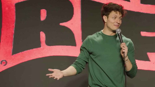 Matt Rife: Walking Red Flag Backdrop Blur