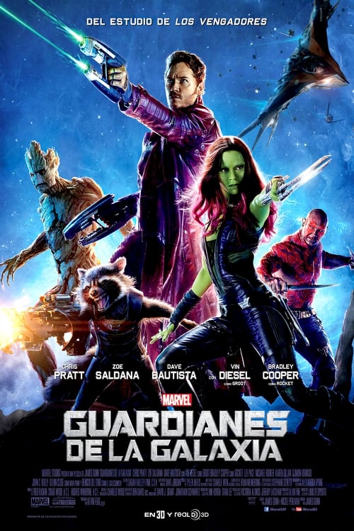 Poster de Guardianes de la galaxia