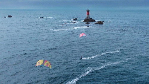 Kitesurfing in Brittany, Risking It All for the Lighthouses still