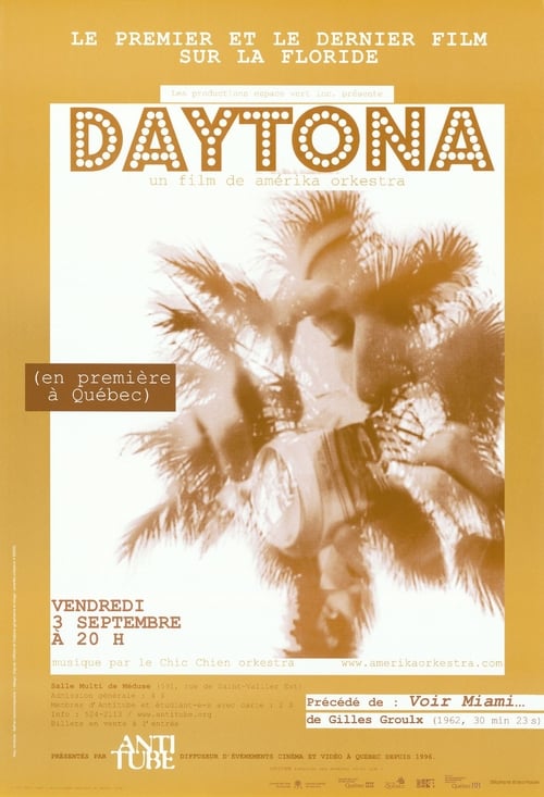 Daytona Movie Poster Image