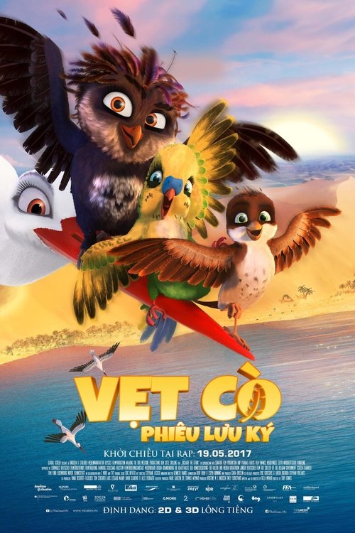 Poster Vẹt Cò Phiêu Lưu Ký
