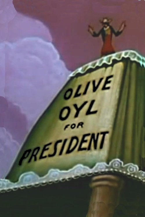 Olive Oyl for President movie poster player