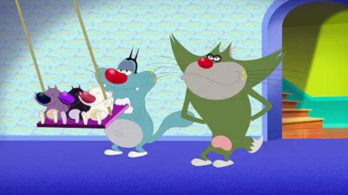 Oggy and the Kittens