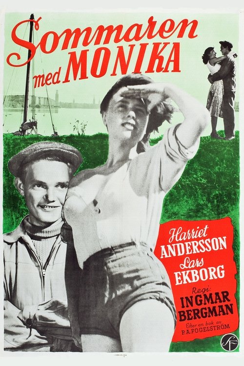 Sommaren med Monika (1953) poster