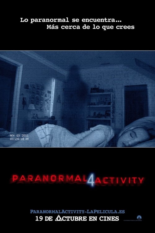 Paranormal Activity 4 poster