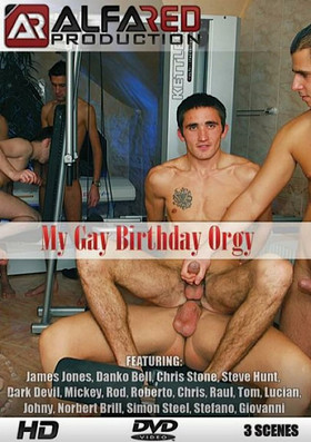 My Gay Birthday Orgy Poster
