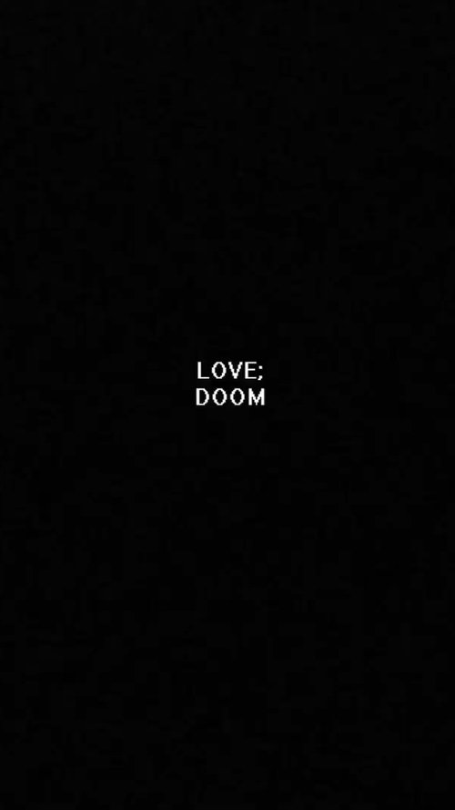 LOVE;DOOM movie poster player