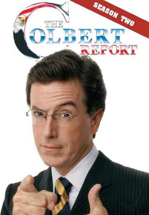 Ver temporada 2 de The Colbert Report Póster de la temporada 2 de la serie The Colbert Report