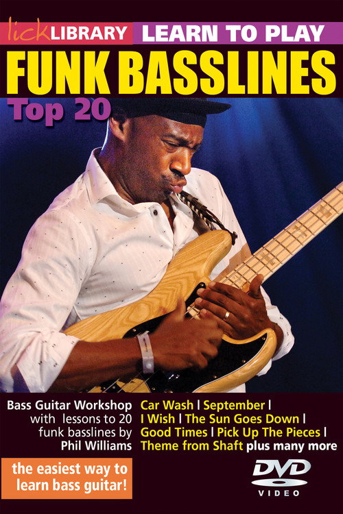 LickLibrary: Learn To Play Top 20 Funk Basslines