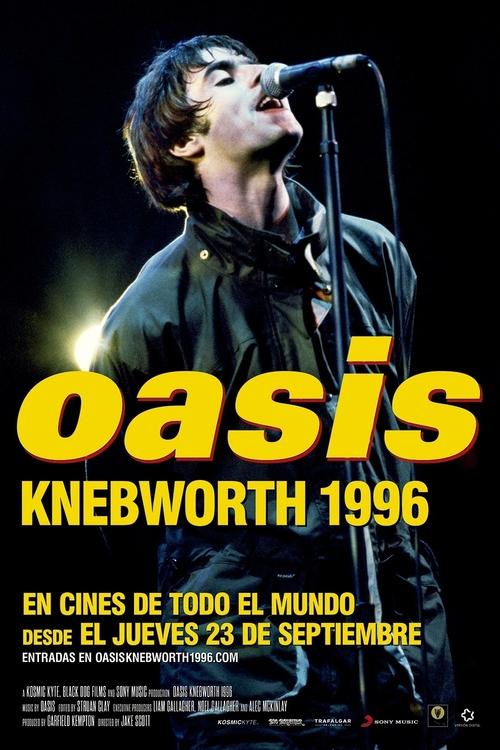 Oasis - Knebworth 1996 poster